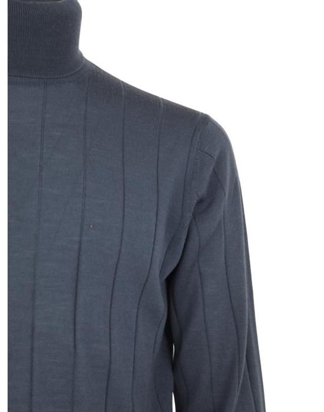 필리포 드 로렌티스 [해외직구] 23FW 필리포 드 로렌티스 터틀넥 DV1MLRM16C 950 GREY 착용컷