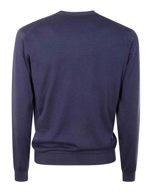 필리포 드 로렌티스 [해외직구] 26SS 필리포 드 로렌티스 긴팔 티셔츠 GC1MLSU18R891 Blue 착용컷