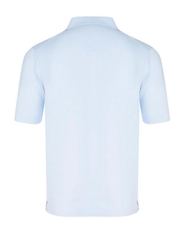 필리포 드 로렌티스 [해외직구] 26SS 필리포 드 로렌티스 폴로 티셔츠 PL0MCSKCR14R800 LIGHT BLUE 착용컷