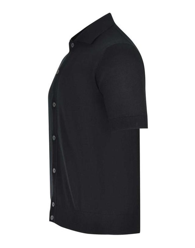 필리포 드 로렌티스 [해외직구] 26SS 필리포 드 로렌티스 폴로 티셔츠 CA1MCSU12R990 BLACK 착용컷
