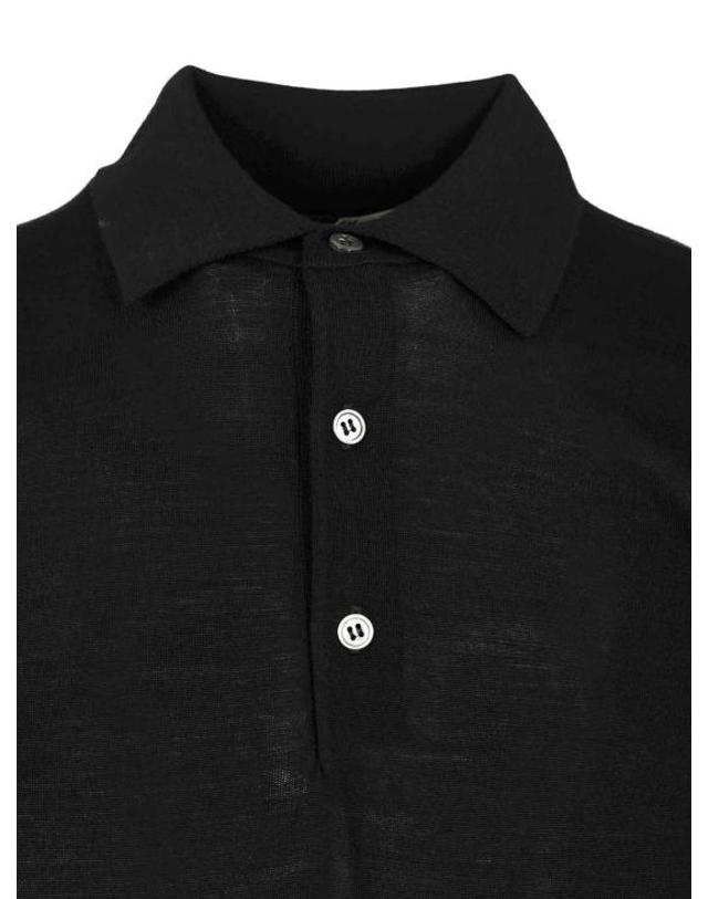 필리포 드 로렌티스 [해외직구] 필리포 드 로렌티스 폴로 티셔츠 PL1MC18021R990 BLACK 착용컷