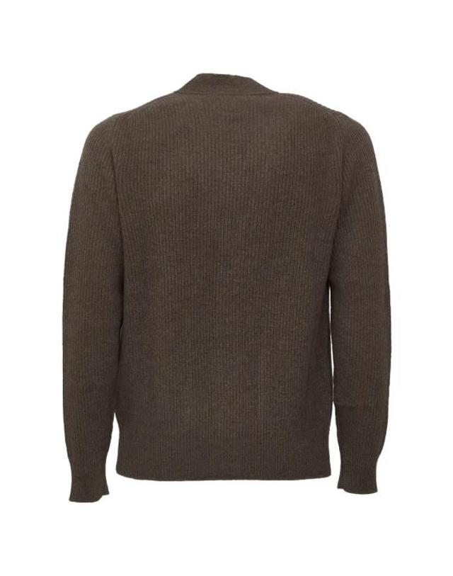 필리포 드 로렌티스 [해외직구] 26FW 필리포 드 로렌티스 가디건 CB3MLT WC7P1 920 TAUPE 착용컷
