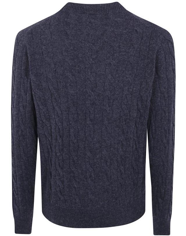 필리포 드 로렌티스 [해외직구] 26FW 필리포 드 로렌티스 스웨터 GC3ML WC7TC 980 DARK GREY MELANGE 착용컷