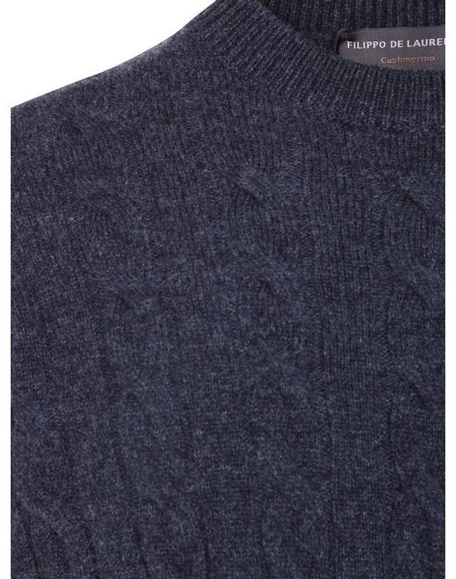 필리포 드 로렌티스 [해외직구] 26FW 필리포 드 로렌티스 스웨터 GC3ML WC7TC 980 DARK GREY MELANGE 착용컷