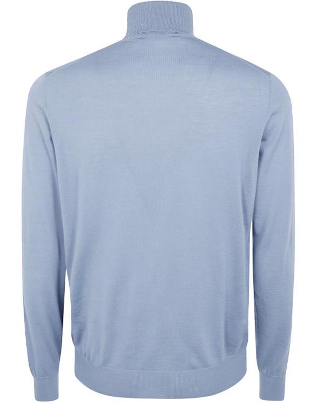 필리포 드 로렌티스 [해외직구] 26FW 필리포 드 로렌티스 터틀넥 DV1ML RM16R 099 510 LIGHT BLUE 착용컷
