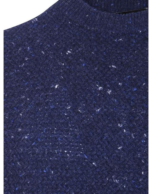 필리포 드 로렌티스 [해외직구] 26FW 필리포 드 로렌티스 스웨터 GC3ML WC7BD 881 BLUE BLACK MELANGE 착용컷