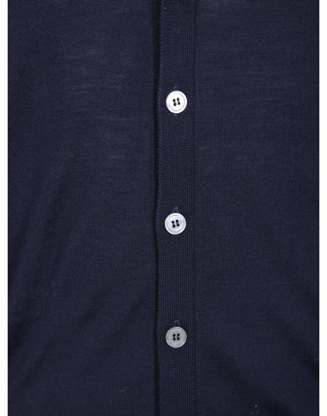 필리포 드 로렌티스 [해외직구] 26FW 필리포 드 로렌티스 가디건 CB1ML RM16R 099 890 BLUE 착용컷