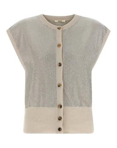 [해외직구] 25FW 하이쿠레 베스트 HEW07093MC070PXT0551 Beige