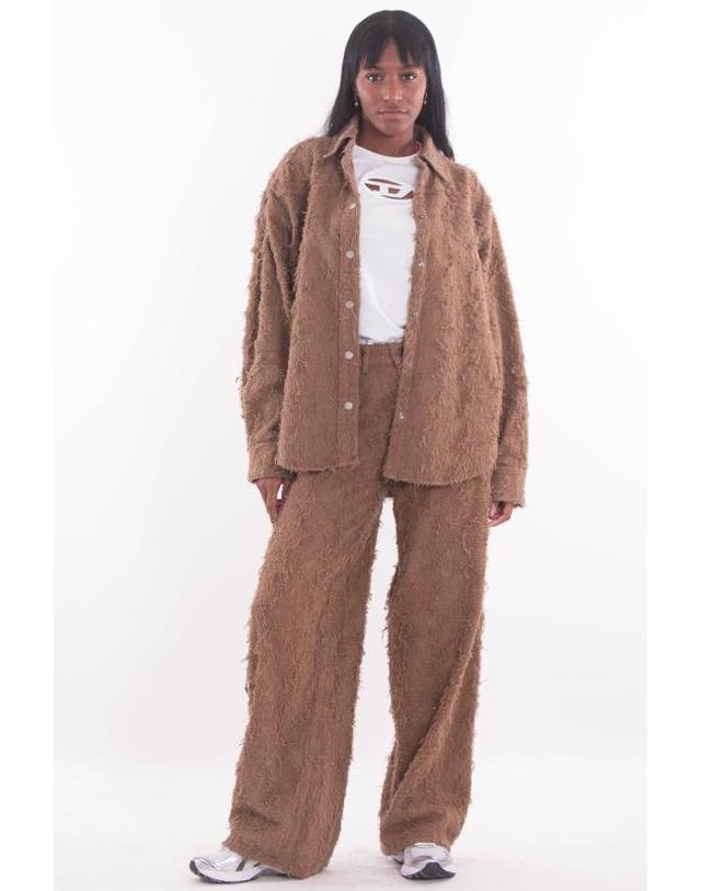 하이쿠레 [해외직구] 25FW 하이쿠레 데님 팬츠 HEW03296 GF168 CAMEL Beige 착용컷
