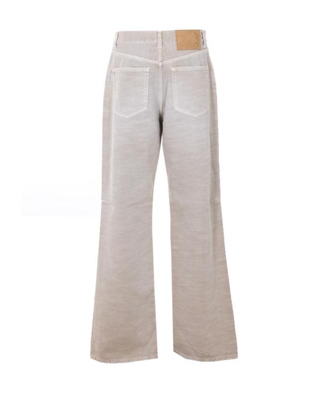 하이쿠레 [해외직구] 26SS 하이쿠레 데님 팬츠 HEW03185GF172PX T0562 Beige 착용컷