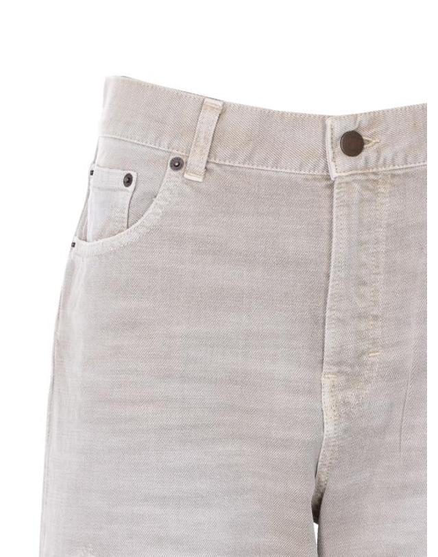 하이쿠레 [해외직구] 26SS 하이쿠레 데님 팬츠 HEW03185GF172PX T0562 Beige 착용컷