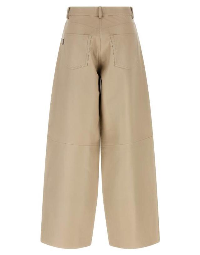 하이쿠레 [해외직구] 25FW 하이쿠레 스트레이트 팬츠 HEW03296PL002TPC0006 Beige 착용컷
