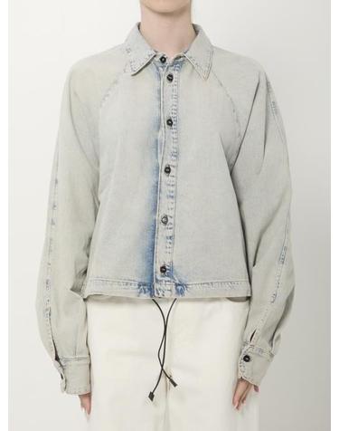[해외직구] 26SS 하이쿠레 데님 셔츠 HEW06100 LIGHT BLUE