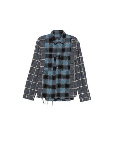 [해외직구] 26FW 하이쿠레 긴팔 셔츠 HEM06057 TF152 CV467 BLUE GREY