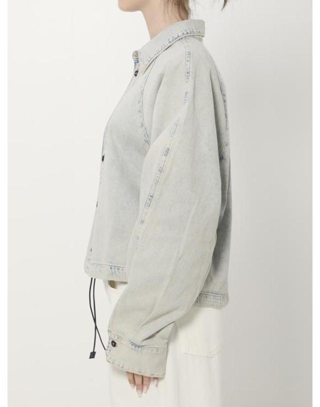 하이쿠레 [해외직구] 26SS 하이쿠레 데님 셔츠 HEW06100 LIGHT BLUE 착용컷