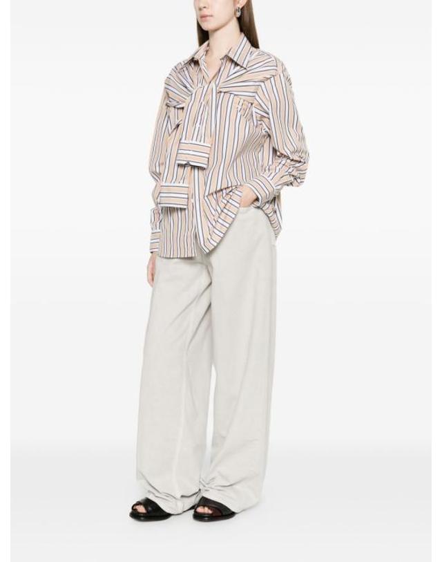 하이쿠레 [해외직구] 26SS 하이쿠레 스트레이트 팬츠 HEW03296GF146XTT0569 GRIGIO 착용컷
