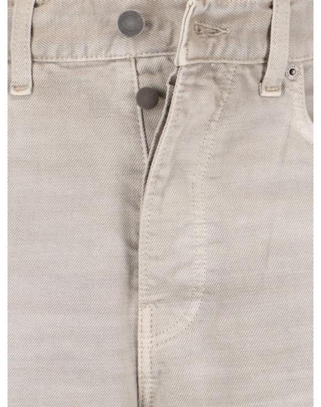 하이쿠레 [해외직구] 26SS 하이쿠레 데님 팬츠 HEM03252GF172PX T0170 Beige 착용컷