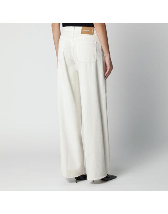 하이쿠레 [해외직구] 26FW 하이쿠레 스트레이트 팬츠 HEW03296GF184PXCO T0570 WHITE 착용컷