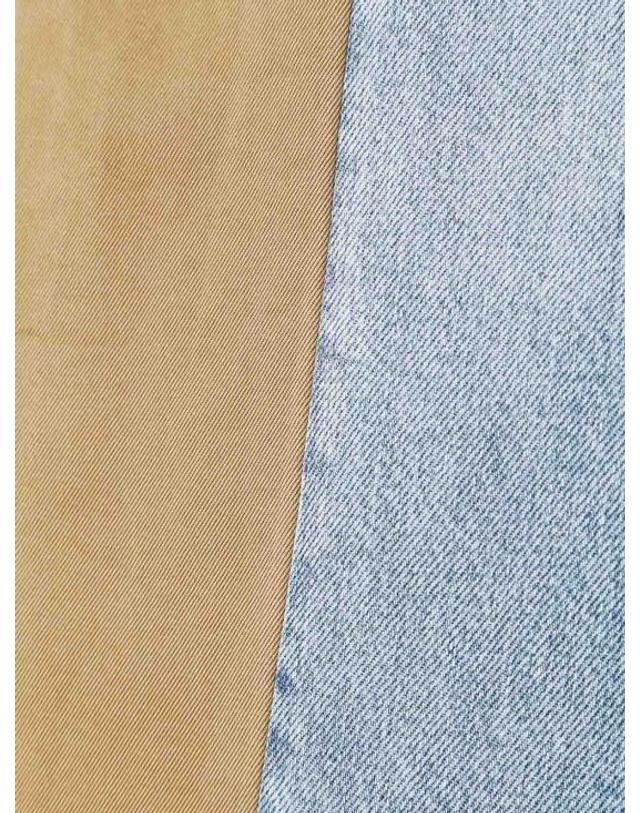 하이쿠레 [해외직구] 26FW 하이쿠레 플레어 팬츠 HEW03394DF217CLYDEL0961 BLUE 착용컷