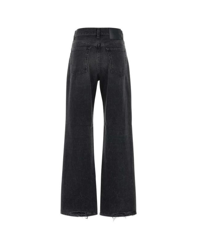 하이쿠레 [해외직구] 26SS 하이쿠레 데님 팬츠 HEW03185DF174 L902C BLACK 착용컷