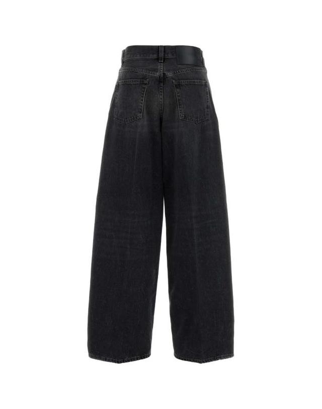 하이쿠레 [해외직구] 26SS 하이쿠레 데님 팬츠 HEW03296DF174 L902 BLACK 착용컷