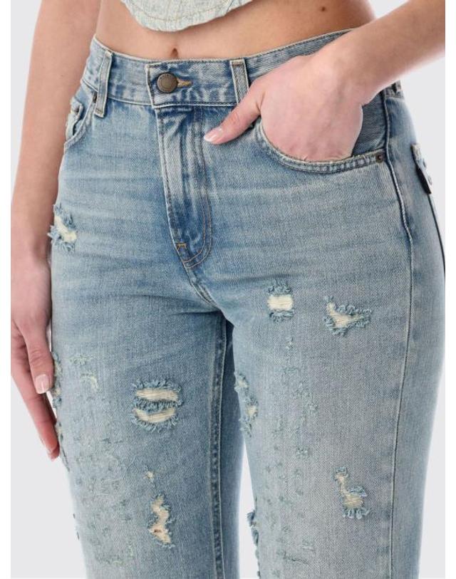 하이쿠레 [해외직구] 26SS 하이쿠레 데님 팬츠 HEW03338DF203 L0931 Denim 착용컷