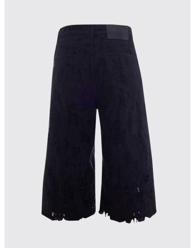 하이쿠레 [해외직구] 26SS 하이쿠레 숏팬츠 HEW03369GF180PXD T0491 Black 착용컷