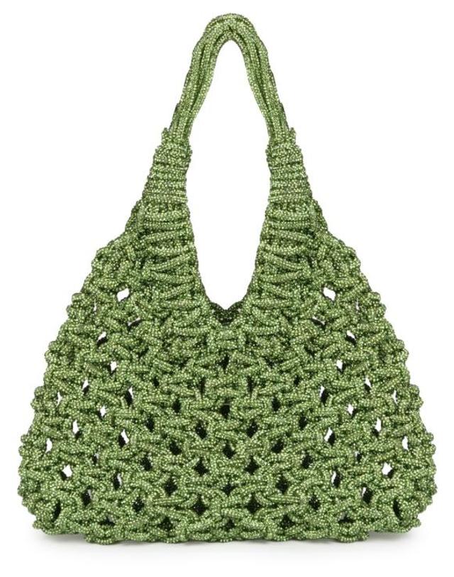 히보우라마 [해외직구] 히보우라마 토트백 VANNIFIQUE APPLEGREEN 착용컷