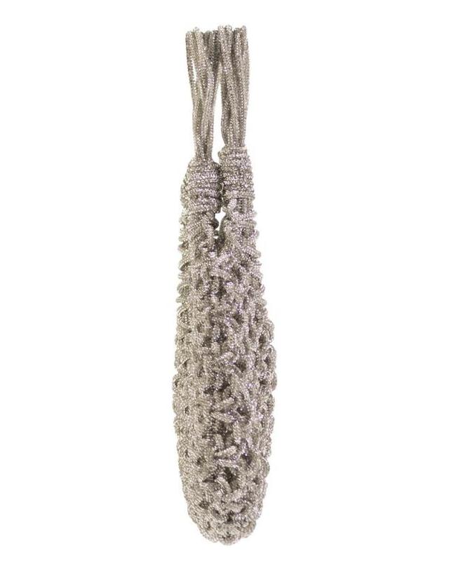 히보우라마 [해외직구] 25FW 히보우라마 숄더백 VANNIFIQUE S CRYSTAL SILVER 착용컷