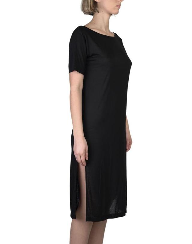 힌노미네이트 [해외직구] 23SS 힌노미네이트 롱 원피스 HNW742 NERO Black 착용컷