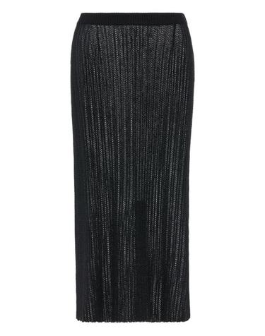메종 마르지엘라 [해외직구] 26SS 마르지엘라 리브드 니트 미디 스커트 S51ME0059M13237900F BLACK