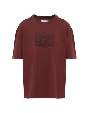 [해외직구] 26SS 마르지엘라 반팔 티셔츠 S50GC0730M20164 210 DARK BRIC RED