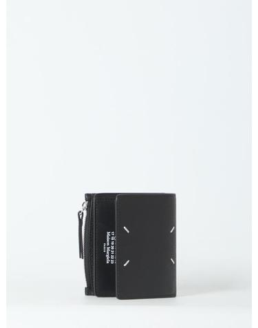 [해외직구] 26FW 마르지엘라 레더 플랩 월렛 SA1UI0023P4745 T8013 BLACK