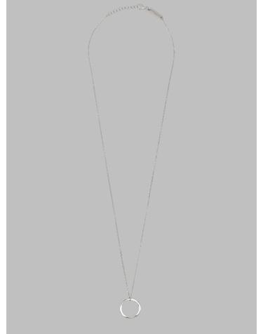 [해외직구] 26FW 마르지엘라 로고 링 펜던트 네클리스 SM1UU0066 P8865102 SILVER