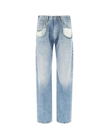 [해외직구] 26FW 마르지엘라 컨트래스티드 포켓 스트레이트 진 S51LA0052S30513 470