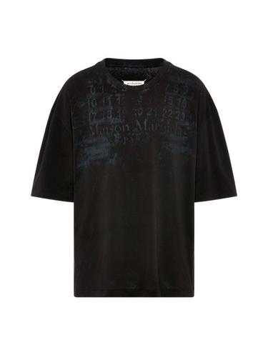 [해외직구] 26FW 마르지엘라 반팔 티셔츠 S50GC0737S24607 855 BLACK
