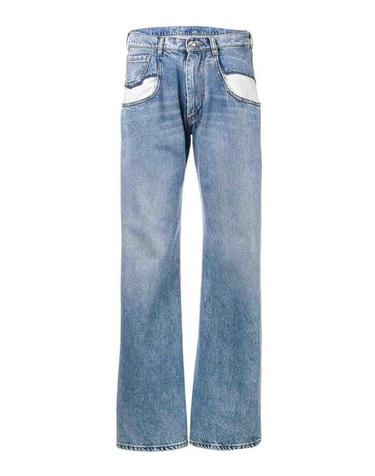 [해외직구] 26SS 마르지엘라 컨트래스티드 포켓 스트레이트 진 S51LA0052S30513470 LIGHT WASH