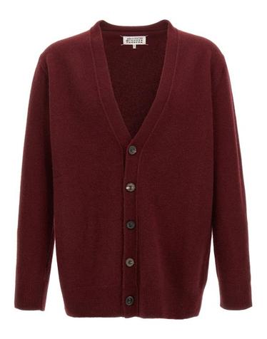 [해외직구] 24FW 마르지엘라 가디건 MA293359BM BURGUNDY