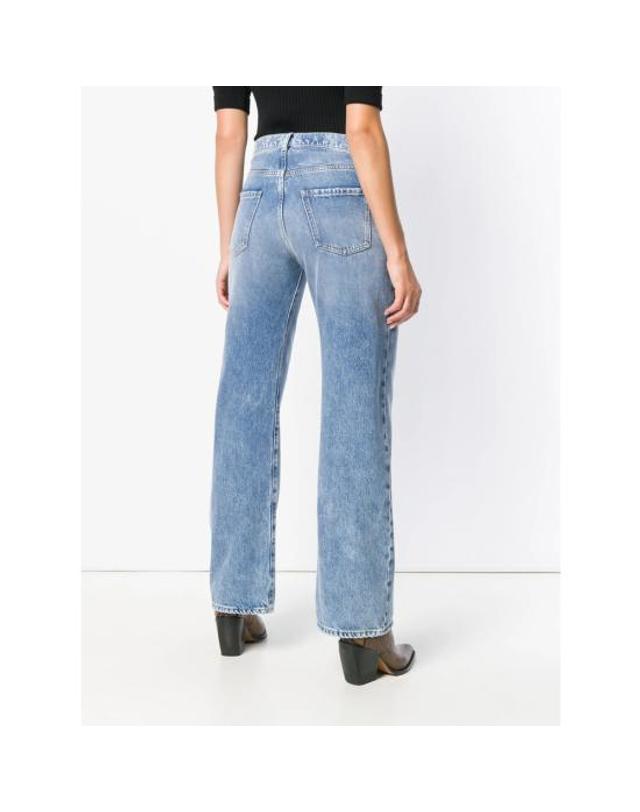 메종 마르지엘라 [해외직구] 26FW 마르지엘라 컨트래스티드 포켓 스트레이트 진 S30513 S51LA0052 470 BLUE 착용컷