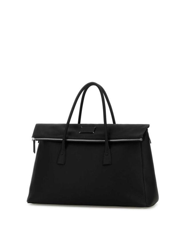 메종 마르지엘라 [해외직구] 26SS 마르지엘라 5AC 트래블 백 SB1WI0003P8836 T8013 BLACK 착용컷