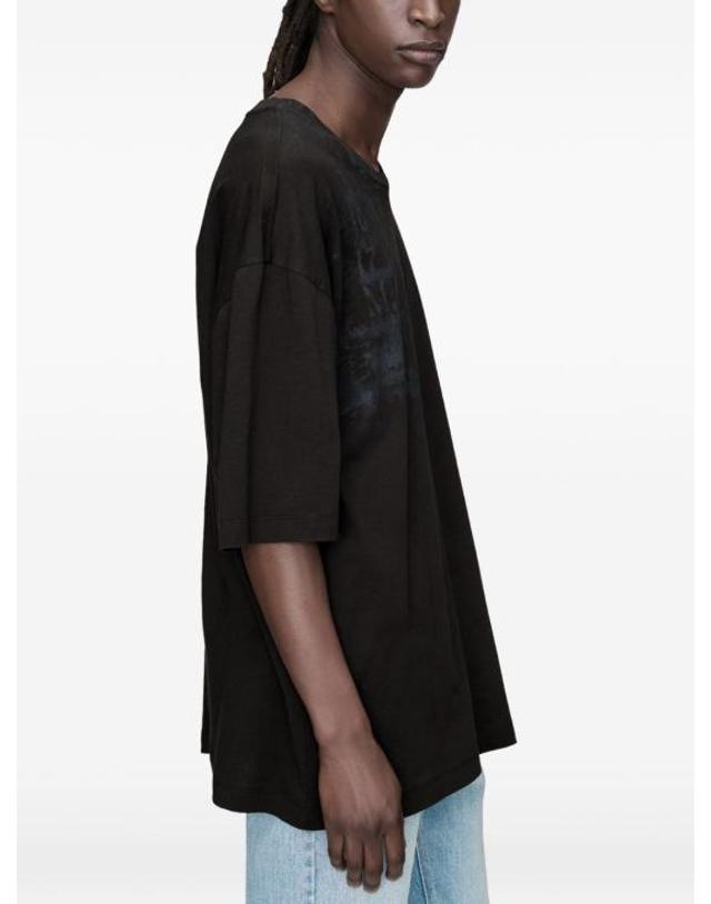 메종 마르지엘라 [해외직구] 26FW 마르지엘라 반팔 티셔츠 S50GC0737S24607 855 BLACK 착용컷