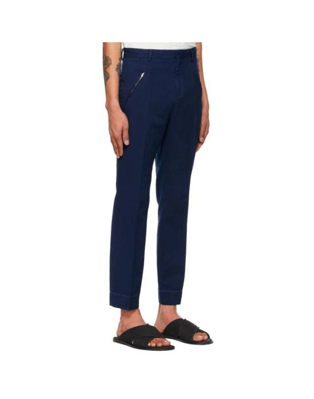 메종 마르지엘라 [해외직구] 마르지엘라 스트레이트 팬츠 MA 9137704009940 NAVY 착용컷