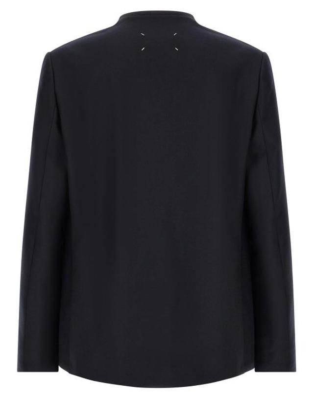 메종 마르지엘라 [해외직구] 26FW 마르지엘라 자켓 MA340104BM NAVY 착용컷