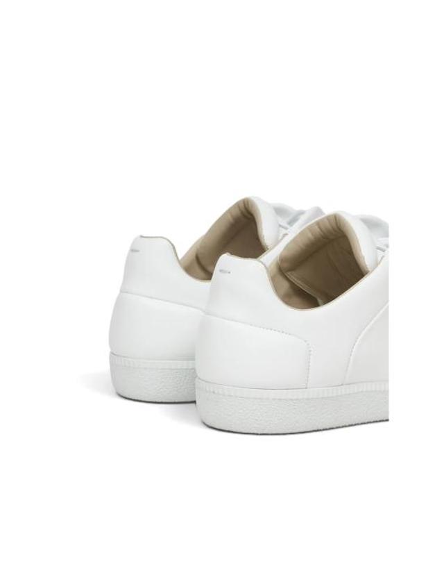 메종 마르지엘라 [해외직구] 26FW 마르지엘라 퓨처 벨크로 스트랩 패딩 스니커즈 P7573 S57WS0561 T1003 WHITE 착용컷