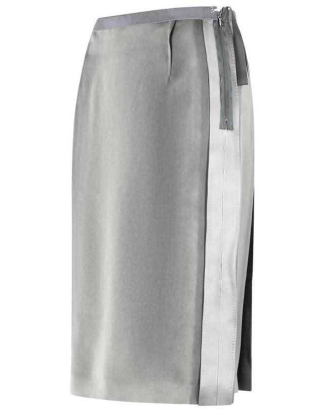 메종 마르지엘라 [해외직구] 26SS 마르지엘라 미디 스커트 S51ME0052 M35389 710 Grey 착용컷