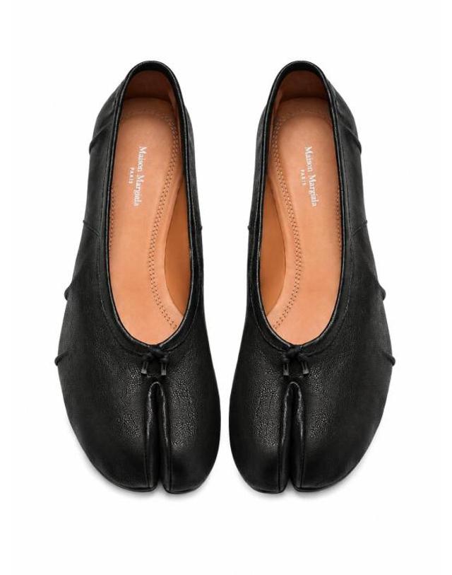 메종 마르지엘라 [해외직구] 26FW 마르지엘라 타비 뉴 발레리나 S58WZ0127P3753 T8013 BLACK 착용컷
