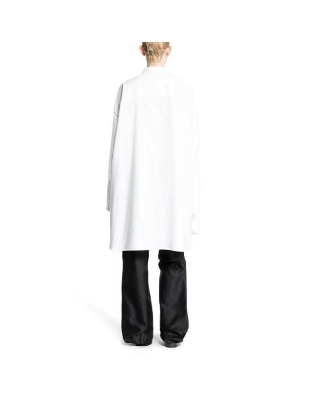메종 마르지엘라 [해외직구] 마르지엘라 셔츠 MA 9183309955284 WHITE 착용컷