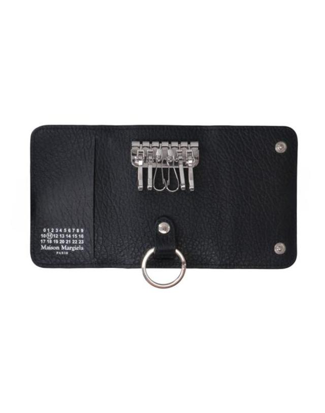 메종 마르지엘라 [해외직구] 26FW 마르지엘라 포 스티치 키 홀더 SA3UA0001 P4455T8013 Black 착용컷