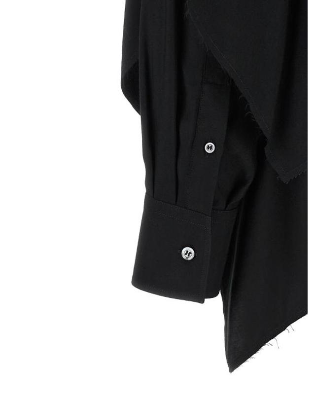 메종 마르지엘라 [해외직구] 26FW 마르지엘라 블라우스 MA343393BM BLACK 착용컷