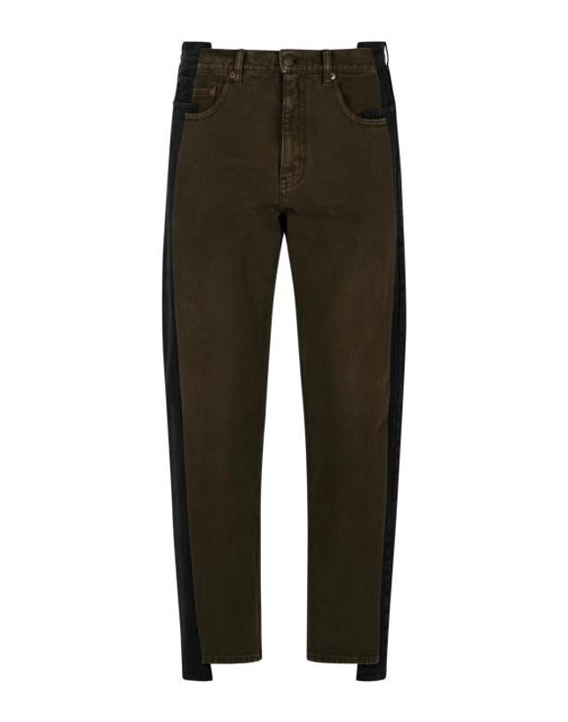 메종 마르지엘라 [해외직구] 26FW 마르지엘라 스트레이트 레그 진 S50LA0251 M30072962 BLACK BROWN 착용컷